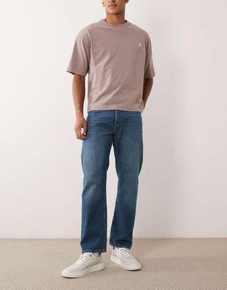 Jack & Jones Chris - Jeans dritti blu scuro