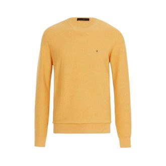Carolina Herrera Yellow Cotton Knit Jumper Structure