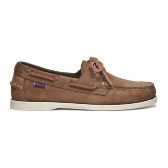 Sebago Sailor Shoes, male, Brown, Size: 10 1/2 US Nautical Boat Shoes