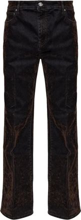 Amiri Flock MA Fit 5 Pocket Jean - - Jeans - Uomo - Marrone - W33