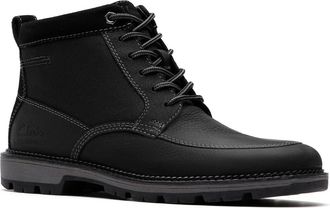 Clarks Maplewalk Rise Boot in Black Leather at Nordstrom Rack, Size 10.5