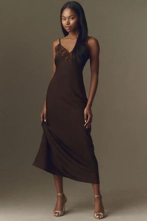 Bardot Bonita Lace-Trim Maxi Dress