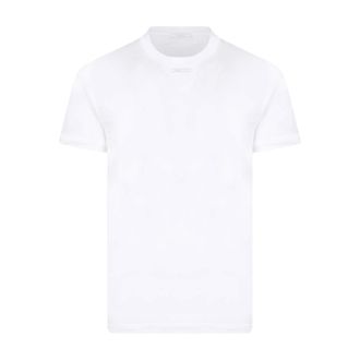 Prada T-Shirts, male, White, Size: L Short-Sleeve T-Shirt