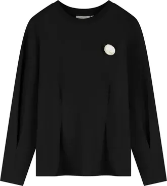 Fab By Fabienne Chapot Fabienne Chapot, Tops, Dames, Zwart, XS, Katoen, Asta LS T-shirt