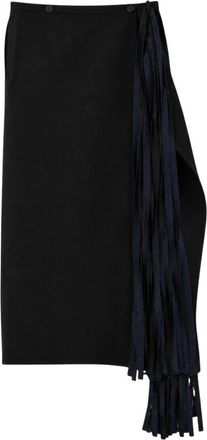 Carven Gonna a nastro Sk459 - - Skirts - Donna - Nero - M