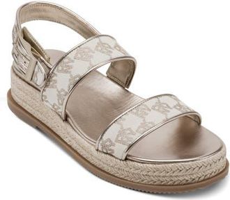 DKNY Berris Slingback Platform Espadrille in Bone at Nordstrom, Size 10