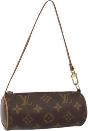 Louis Vuitton Pre-owned Mini Bags, female, Brown, Size: ONE SIZE Pre-owned Canvas Mini Bag