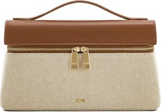 JW PEI top-handle canvas clutch bag - women - Canvas/Polyester - OS - Neutrals