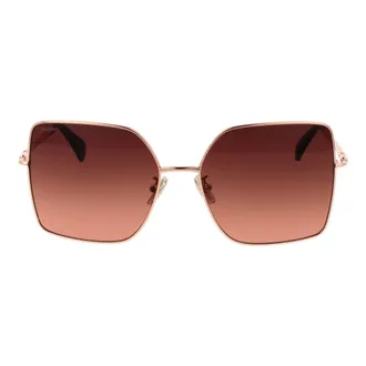 Max Mara MA-1062237 Butterfly Metal Sunglasses - Rose gold