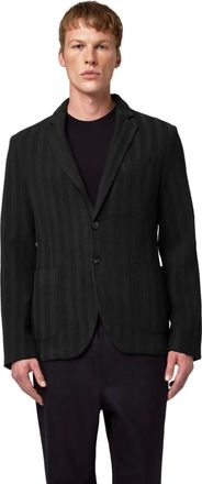 Alpha Studio Heren, Jassen, Zwart, Maat: L Wol