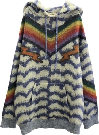 Celine Felpa con cappuccio anni 2010 - Bianco