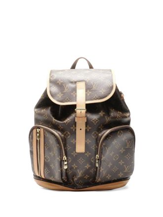 Louis Vuitton 2015 Sac a Dos Bosphore monogram zip backpack - Bruin