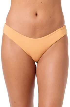 O'Neill Sunshine Blue Lagoon Reversible Bikini Bottoms in Fusion Coral at Nordstrom, Size Xx-Large