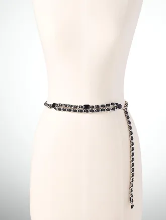 Talbots Chain Belt - Onyx - Medium Talbots