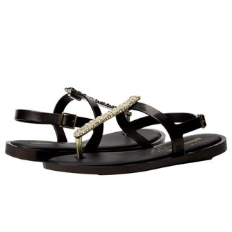 Melissa Slim Sandal II Black 32601-001 Womens