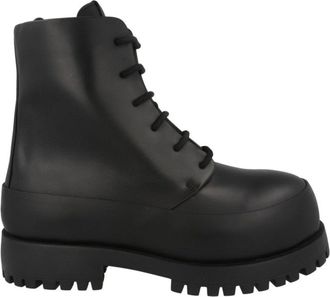Ferragamo Fede Combat Boots