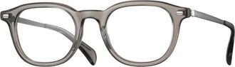 Eyevan 7285 Eyevan - Clubman-E Optisch Montuur - unisex - Accessoires - Grijs - Maat: 49 MM