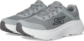 Skechers Max Cushioning Endeavour Mens Running Shoes Charcoal : 10.5 E - Wide, Synthetic