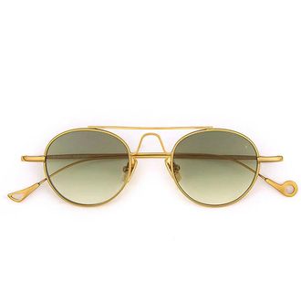 Eyepetizer Sunglasses Cosmopolitan Tribeca C.4 25 Gold/Smoky Green Unisex