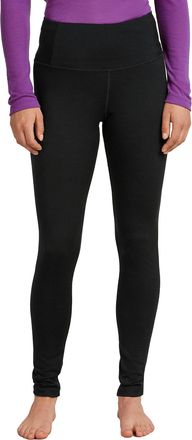 Icebreaker Merino 200 Oasis High Rise Leggings M Black