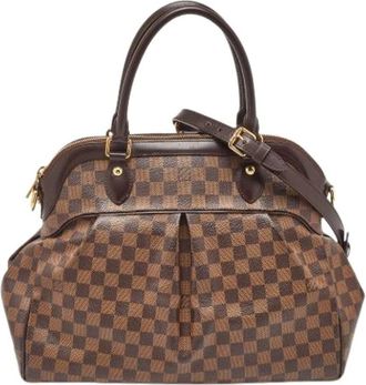 Louis Vuitton Pre-owned Handbags, female, Brown, Size: ONE SIZE Pre-owned Vintage Canvas Handbag