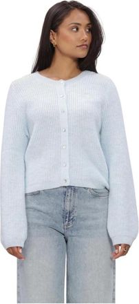 Modstr&ouml;m Dames Truien vesten Crismd Cardigan - Dames - Vesten - Blauw - M - Leer - Truien & Vesten