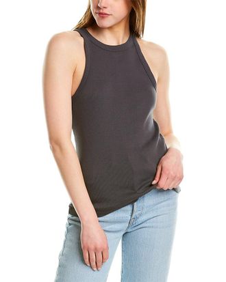 James Perse Cutaway Rib Tank