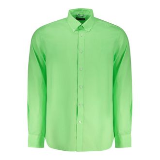 North Sails Casual Shirts, male, Green, Size: L Long Sleeve Shirt
