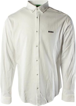 HUGO BOSS Hombre, Camisas, Blanco, Talla: M