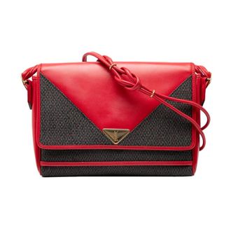 Saint Laurent Pre-owned Cross Body Bags, female, Red, Size: ONE SIZE Saint Laurent Vintage Crossbody Bag