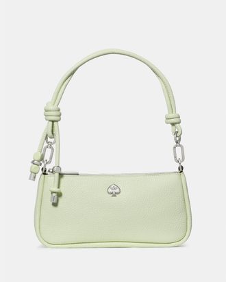 Kate Spade New York Womens Kayla Mini Bag - Green Leather - One Size