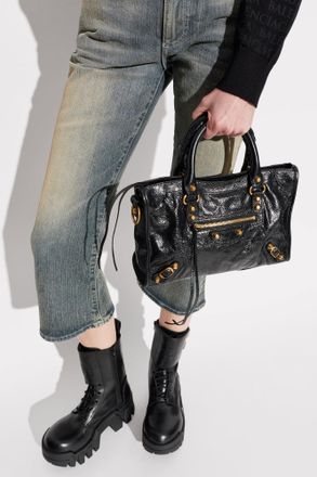 Balenciaga Handbag Le City Small, Womens, Black