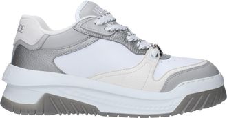 Versace Sneakers Odissea Uomo Pelle Bianco/Argento
