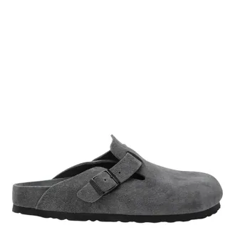 Birkenstock Mules, female, Gray, Size: 9 US Boston Exquisite