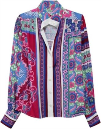 Fifteen Twenty Women Chloe Blouse In Floral Print