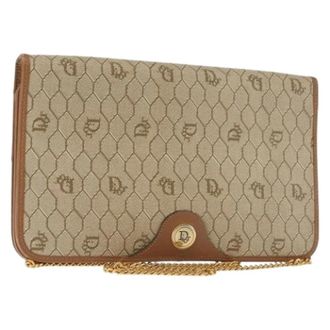 Dior Pre-owned Vintage Honeycomb chain - - Pre-owned - Donna - Beige - ONE SIZE