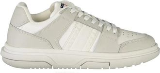 Tommy Hilfiger Witte Polyester Sneaker - Dames - Sneakers - Wit - 36 EU - Polyester - Schoenen