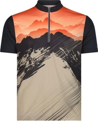 F.lli Campagnolo T-Shirt Freebike with Backpocket Velotrikot f&uuml;r Herren | beige