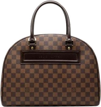 Louis Vuitton Pre-owned Handbags, female, Brown, Size: ONE SIZE Pre-owned Nolita