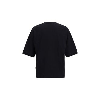 Palm Angels Mens Black Cotton Sportswear Clothing