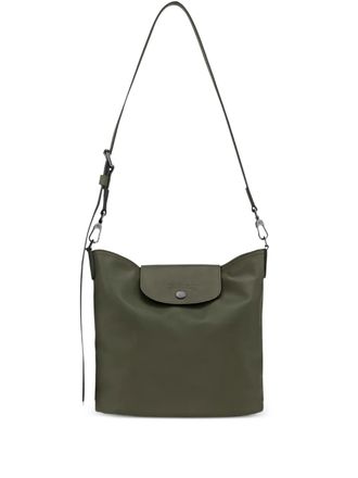 Longchamp medium Le Pliage Xtra shoulder bag - women - Calf Leather - One Size - Green