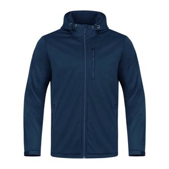 Jako Softshell Jas Premium - Heren - Sport - Blauw - Maat: L Fleece