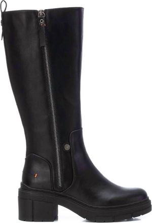 Xti Womens High Heel Boots In Black