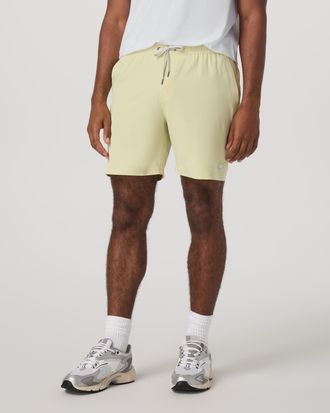 Vuori Clothing Banks Session Shorts Unlined 7 | Seed Linen Texture | XS, Size Extra Small