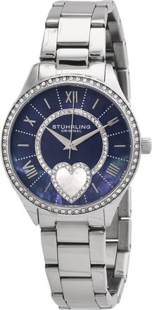 Stührling Symphony Quartz Blue Dial Ladies Watch M17199