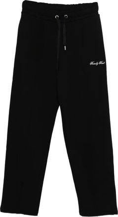 Family Fir$t Milano Trainingsbroek met geborduurd logo - Zwart