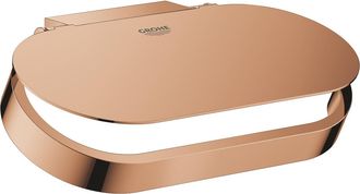 GROHE Portarrollos Grohe Selection Con Tapa De Oro Rosa Brillante