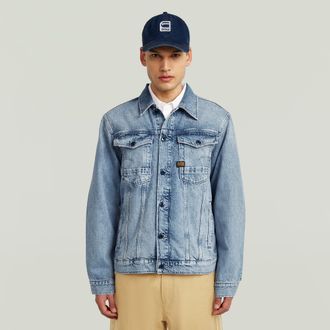 G-Star Mens G-Star RAW Arc 3D Denim Jacket - Blue Cotton - Size Medium
