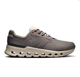 On Mens Cloudrunner 2 Waterproof Running Shoes In Eclipse