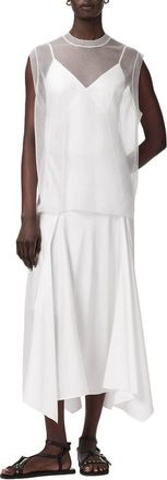AllSaints Ava A-Line Dress in Chalk White at Nordstrom, Size X-Small